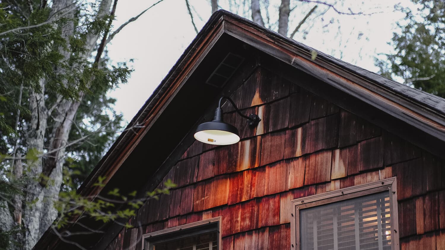 Gardena Gooseneck Wall Mounted Light Fixture by Steel Lighting Co.