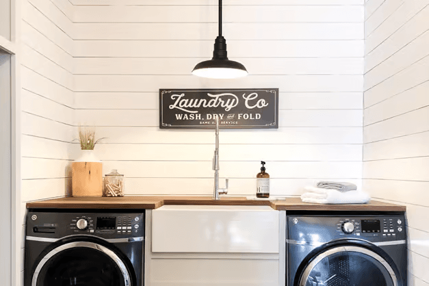 The Laundry Room Lighting Upgrade Homeowners Wish They Had Done Sooner