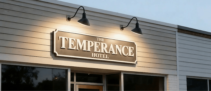 Commercial exterior lighting