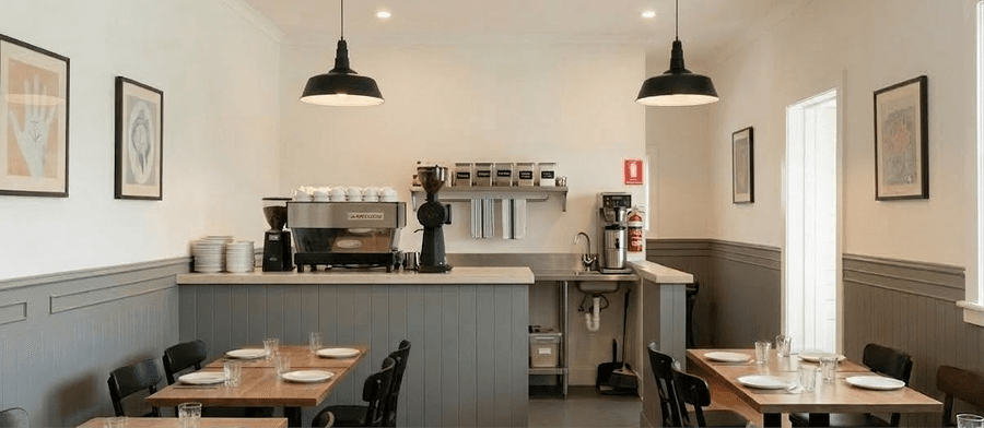 Commercial interior lighting