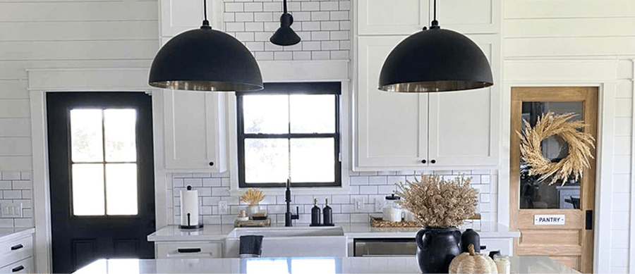 Modern kitchen island pendant lights