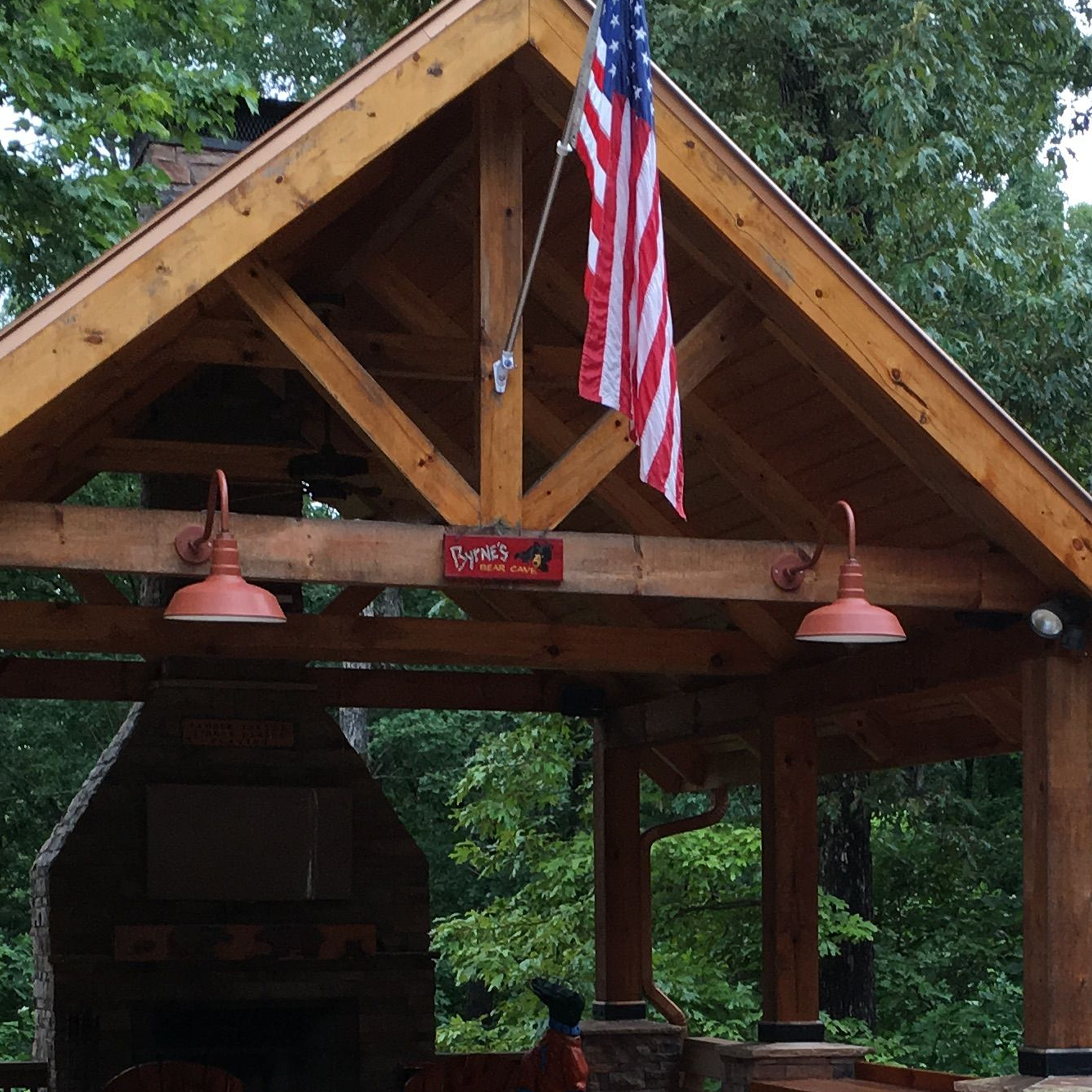 Rustic red custom color fixture
