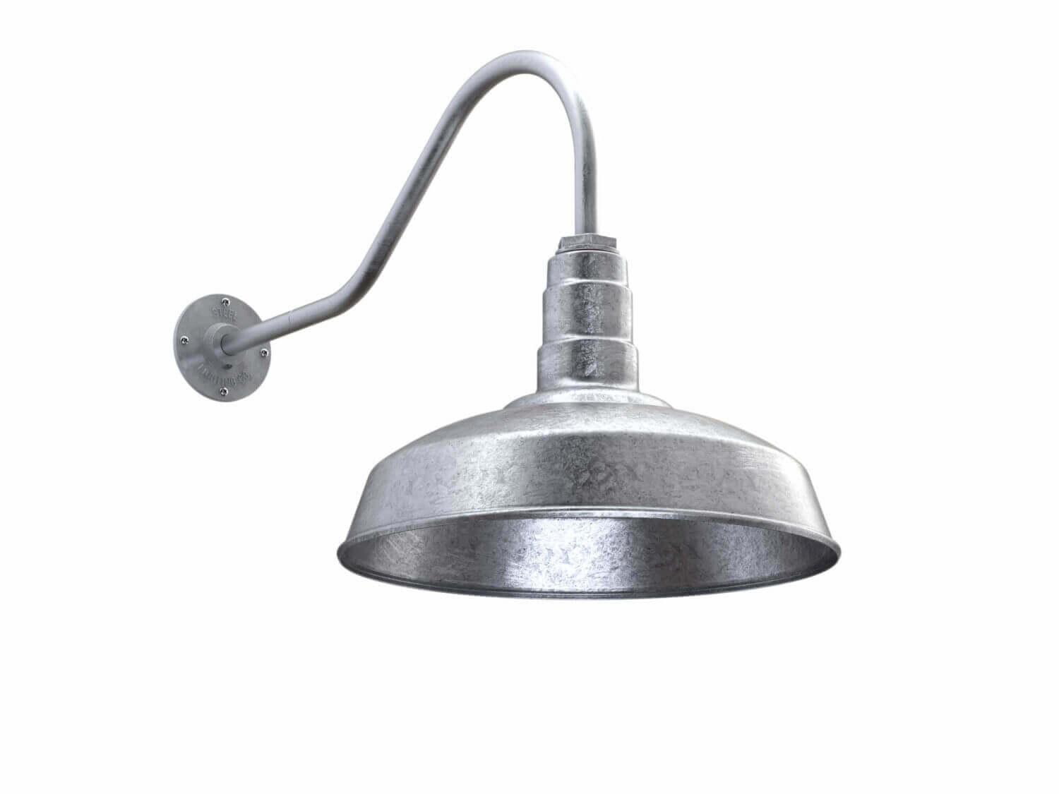 The Gardena Indoor & Outdoor Barn Light Steel Lighting Company
