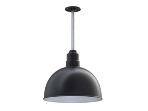 The Rose Bowl Ceiling Light Fixture In Black