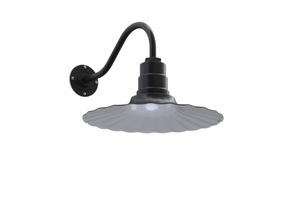 Highland Park Wall Mounted Dome Light Retro Flower Shaped Light