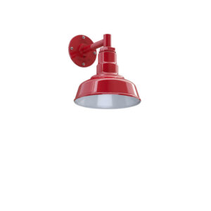 Hawthorne Wall Mounted Light Fixture in Red by Steel Lighting Co.