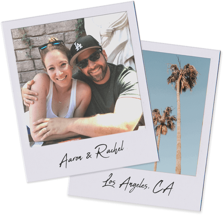 Aaron and Rachel Polaroid by Steel Lighting Co.