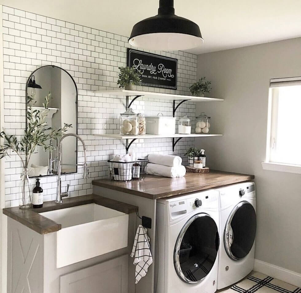 Airing Out: Lighting for the Laundry Room - Steel Lighting Co