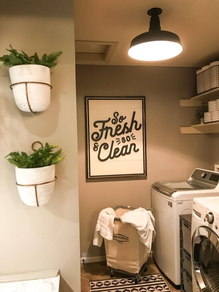 laundry room lighting ideas