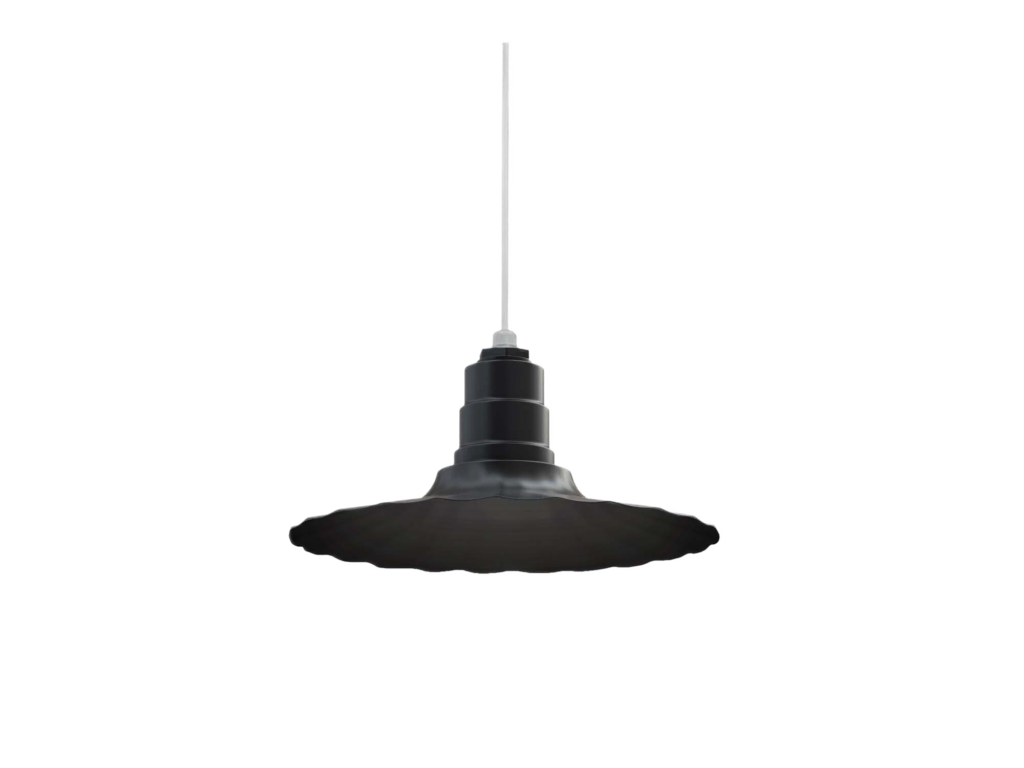 Eagle Rock Color Matte Black Interior Color Matte Black with a 4 ft White Cord