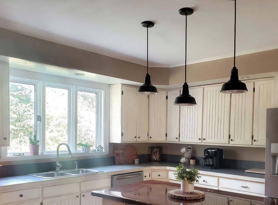 Triple Pendant Lights for Kitchen Island