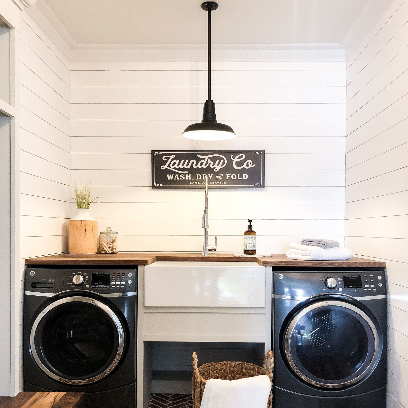 laundry room lighting ideas