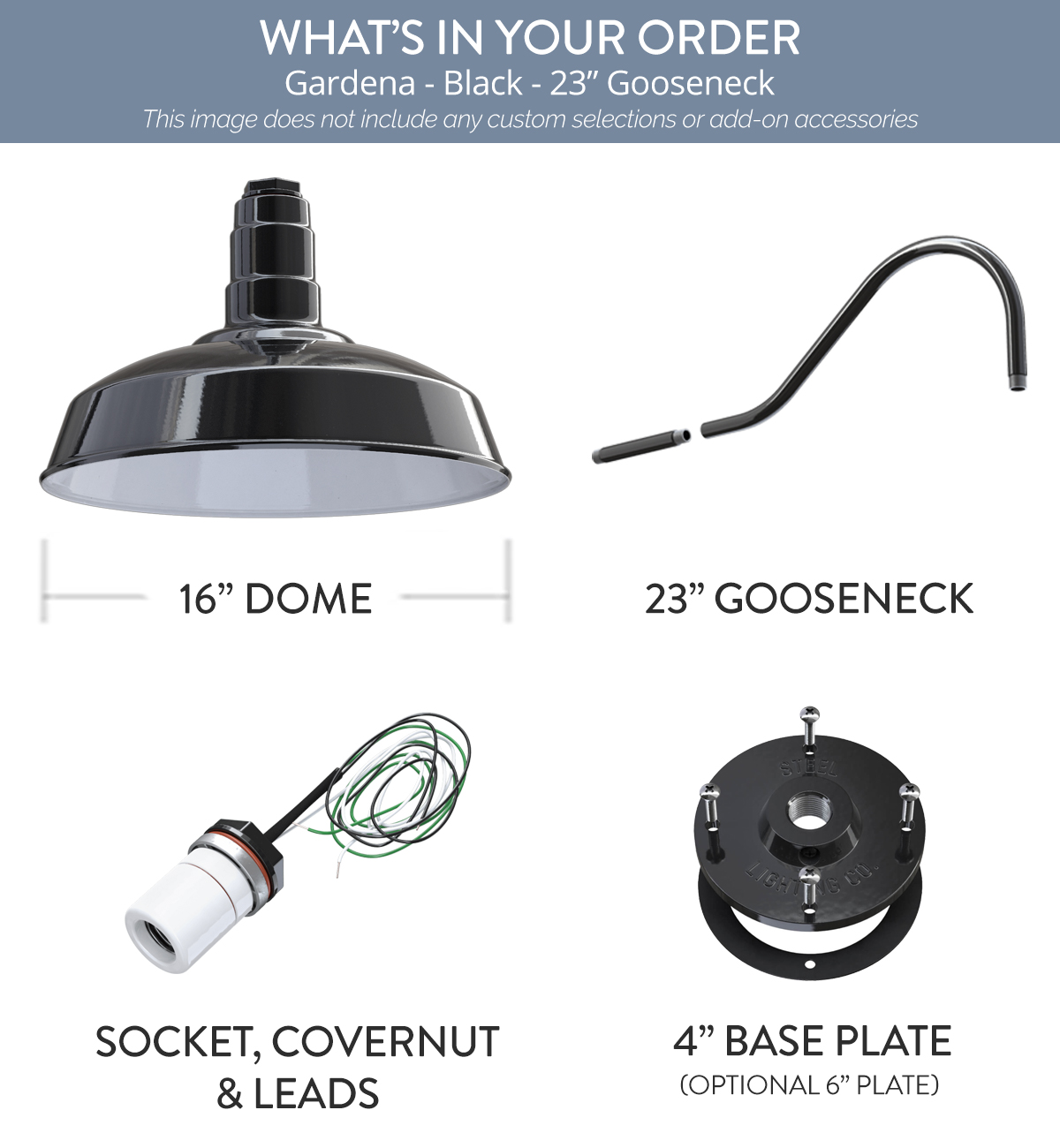 Classic Barn Light | Handcrafted in America | Indoor & Outdoor Wall Light Sconce