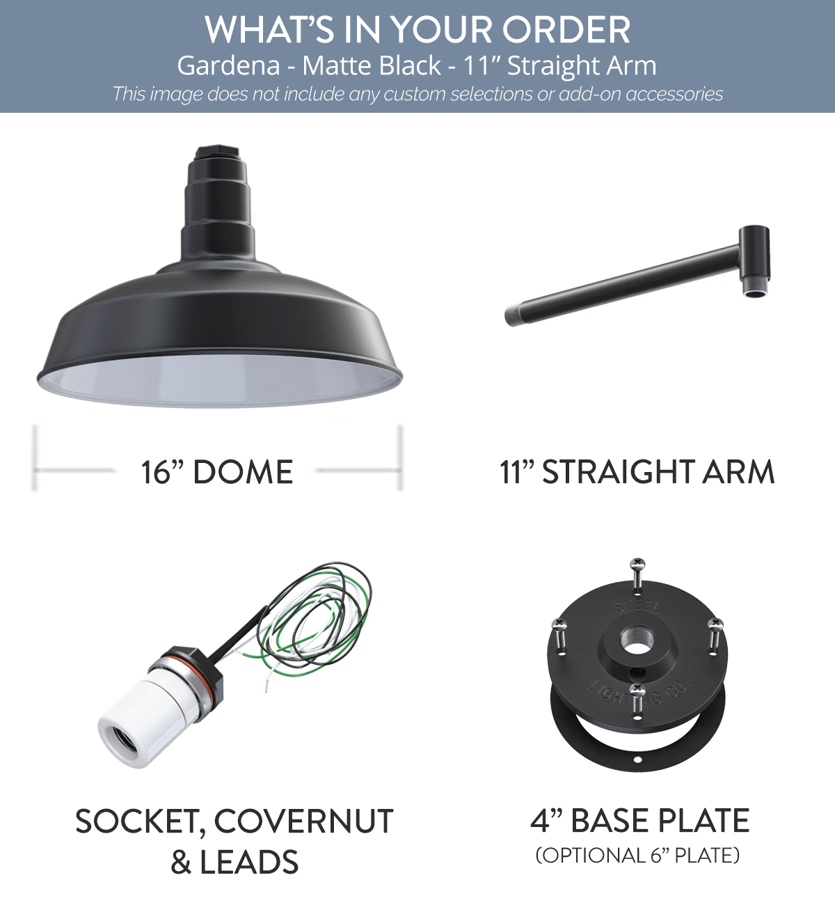 Classic Barn Light | Handcrafted in America | Indoor & Outdoor Wall Light Sconce