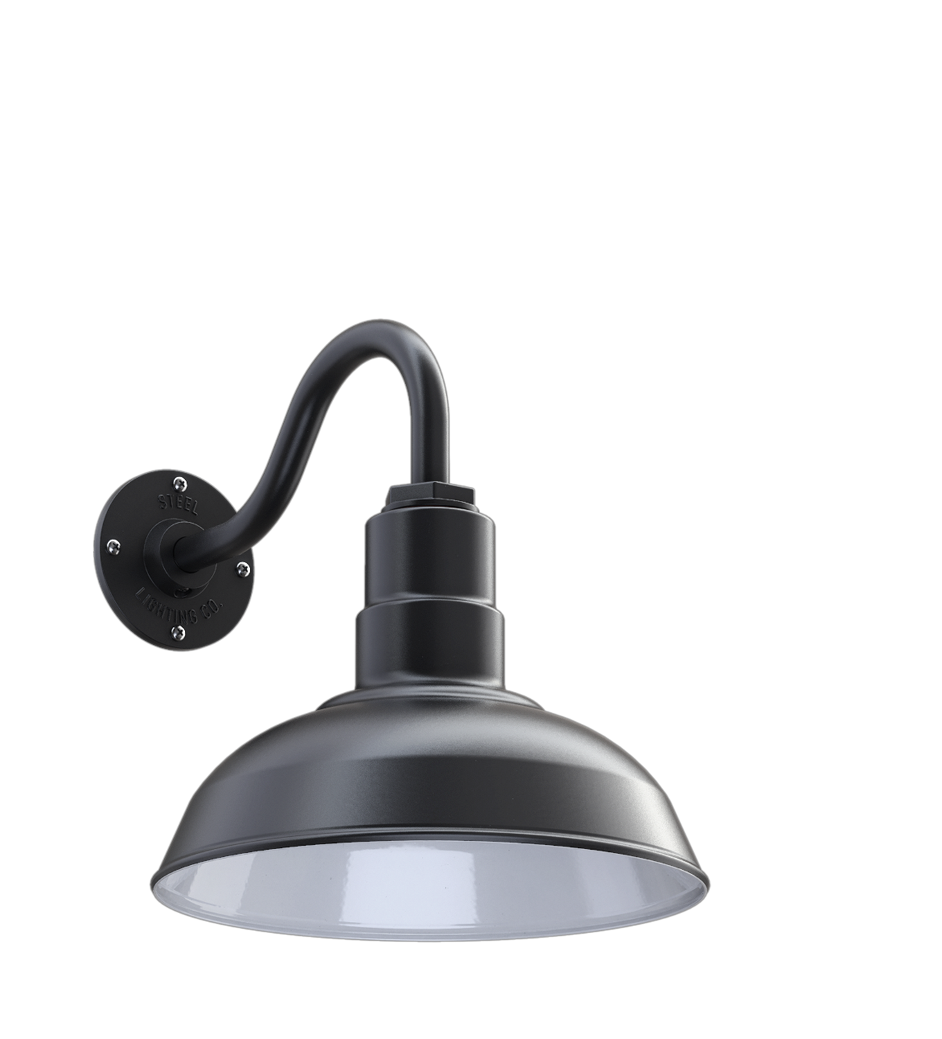 Black gooseneck deals barn light