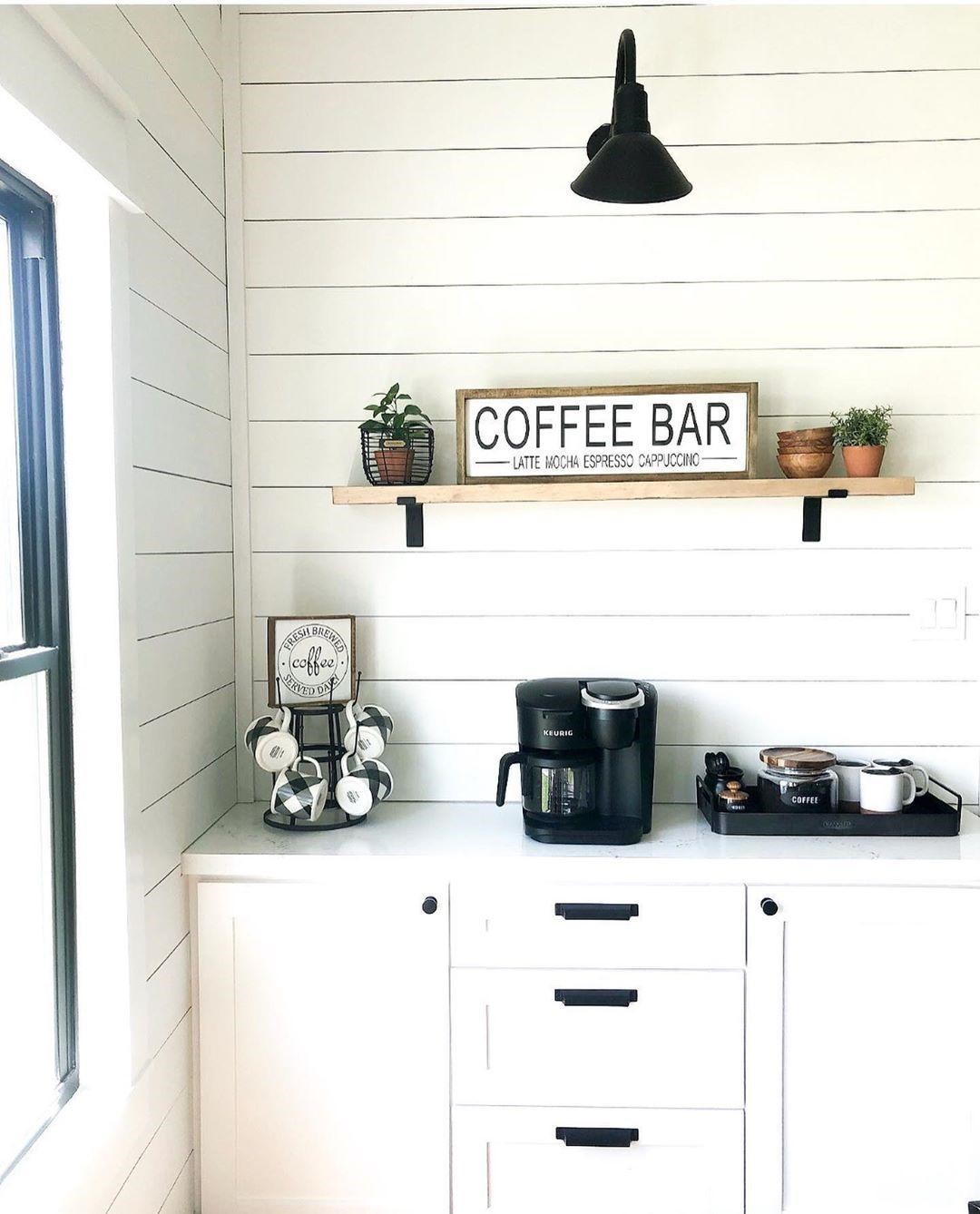 Tips and Tricks for your Farmhouse Coffee Bar Lighting - Steel Lighting Co