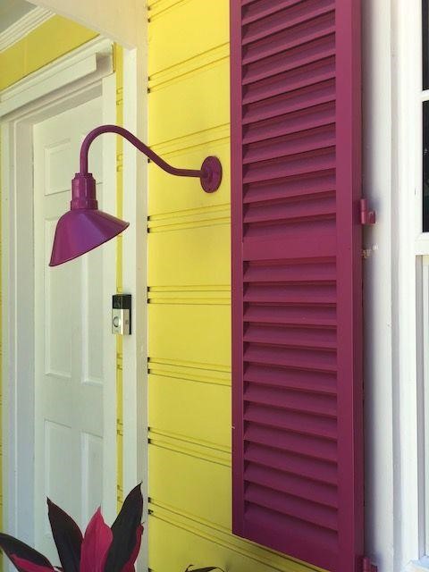 The Venice Rustic Red Porch Light 