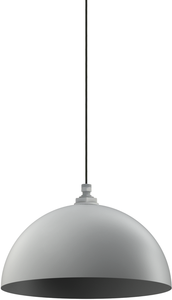 Brentwood Color Modern Gray Interior Color Modern Gray with a 4-ft-Black-Cloth-Cord