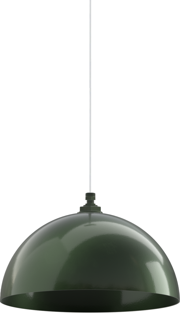 Brentwood Color Hunter Green Interior Color Hunter Green with a 4 ft White Cloth Cord
