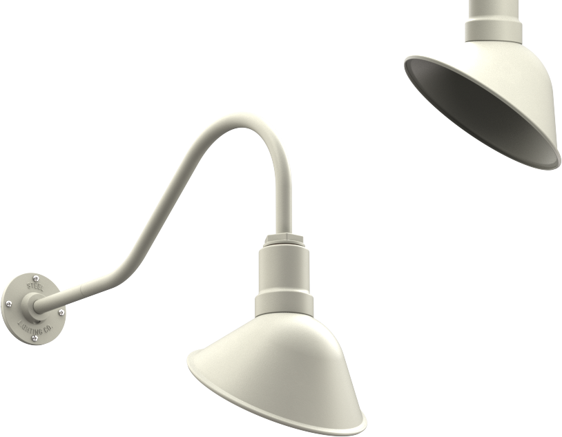 Venice Color Cream Interior Color Cream with a 23" Gooseneck