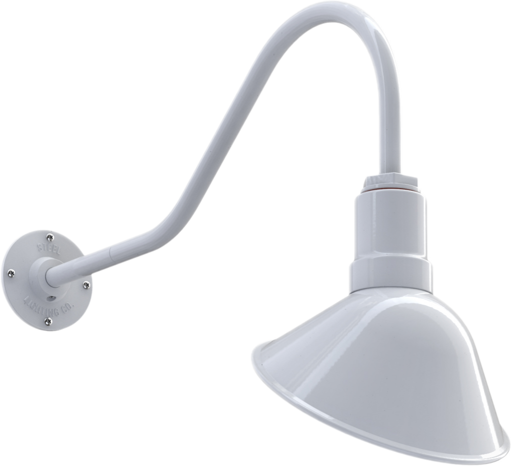 Venice Color White Interior Color White with a 23" Gooseneck