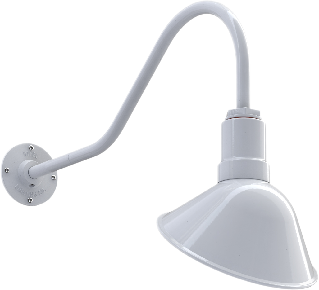 Venice Color White Interior Color White with a 23" Gooseneck