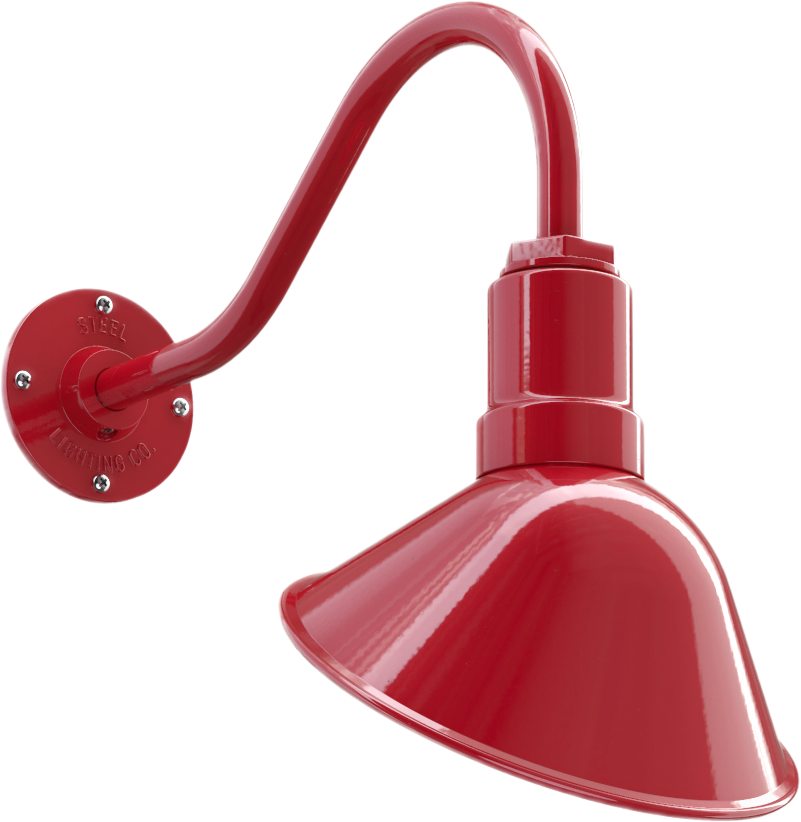 Venice Color Red Interior Color White with a 16" Gooseneck