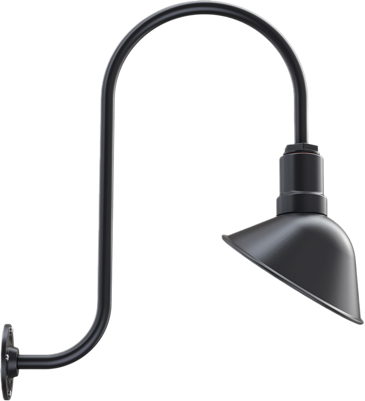 Venice Color Matte Black Interior Color White with a Upward Sloping