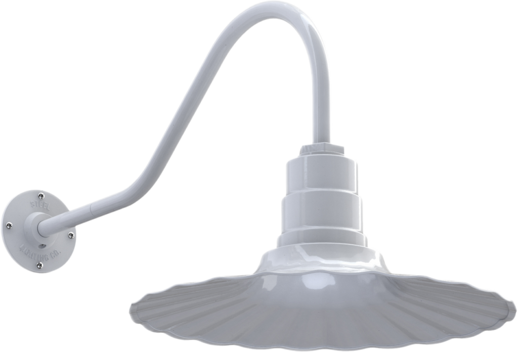 Highland Park Color White Interior Color White with a 23" Gooseneck