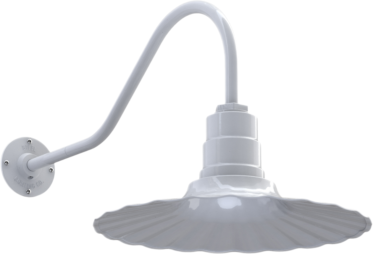 Highland Park Color White Interior Color White with a 23" Gooseneck