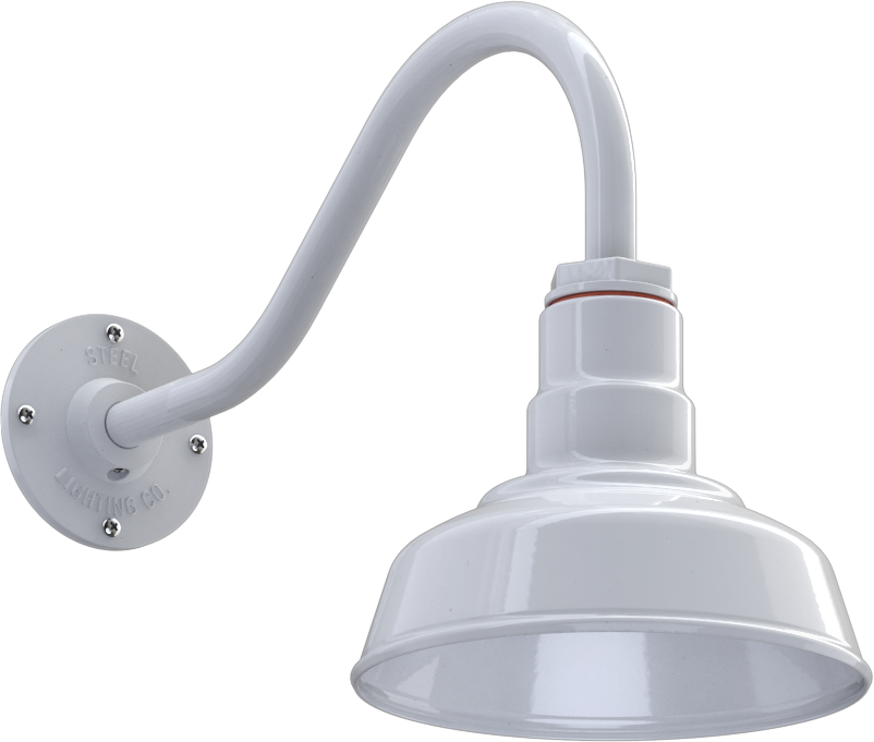 Hawthorne Color White Interior Color White with a 16" Gooseneck