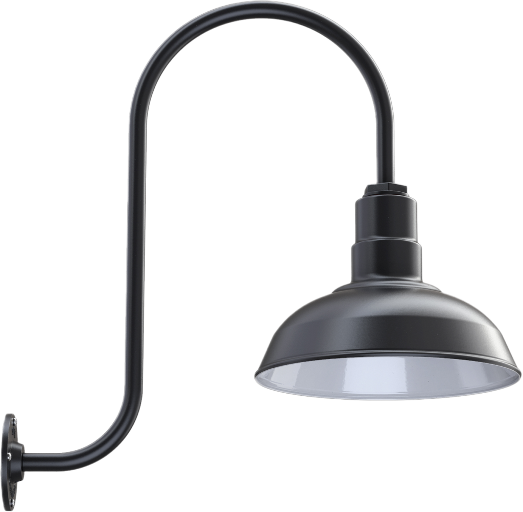 Westchester Color Matte Black Interior Color White with a Upward Sloping