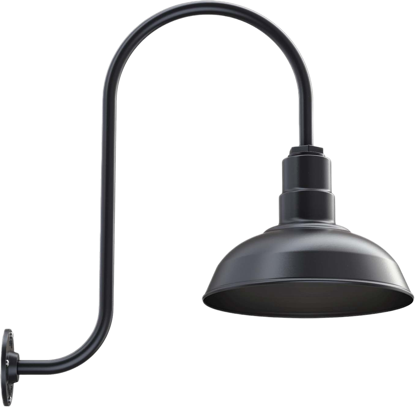 Westchester Color Matte Black Interior Color Matte Black with a Upward Sloping