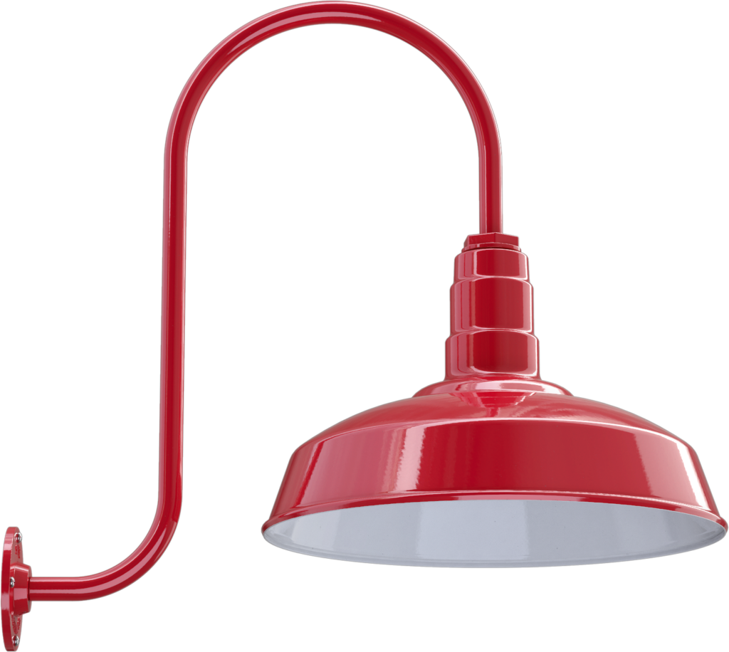 Gardena Color Red Interior Color White with a Upward Sloping