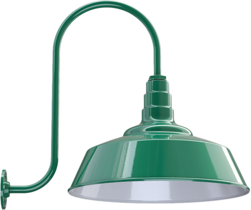 Redondo Color Green Interior Color White with a Upward Sloping