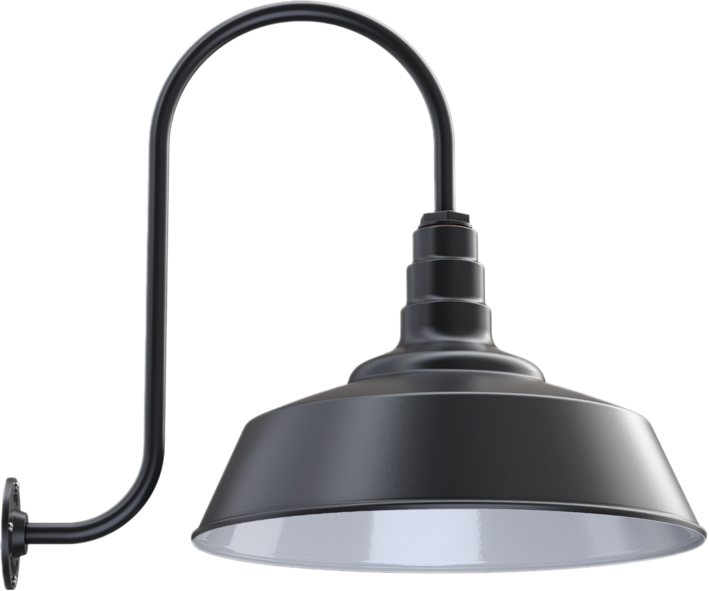 Redondo Color Matte Black Interior Color White with a Upward Sloping
