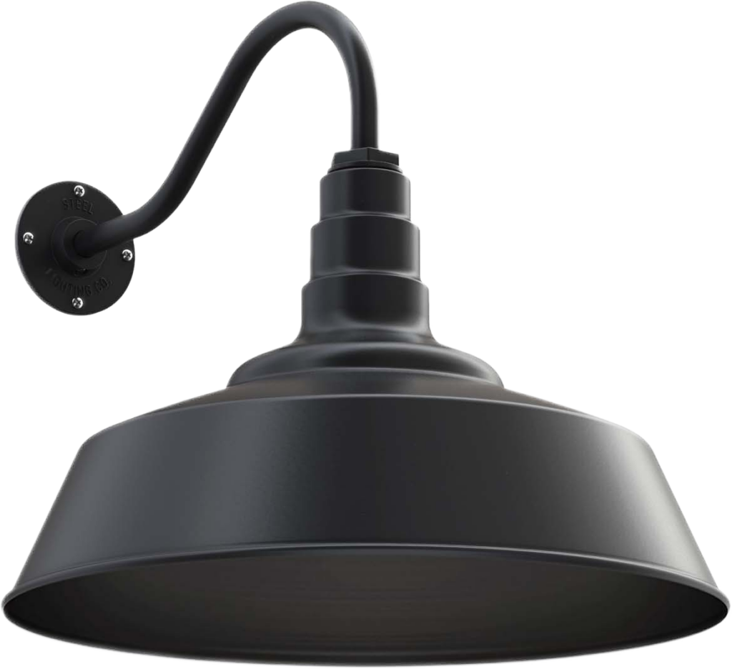 Redondo Color Matte Black Interior Color Matte Black with a 16" Gooseneck