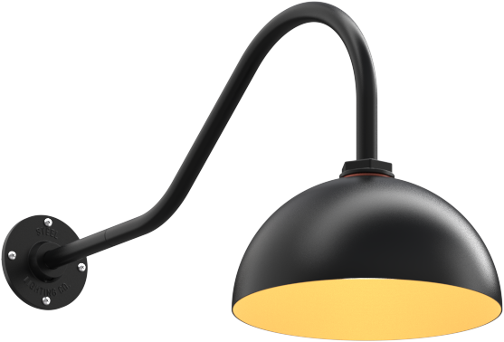 Matte Black | Brass | 23-gooseneck