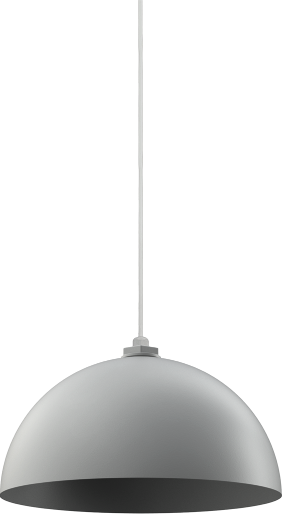 Beverly Color Modern Gray Interior Color Modern Gray with a 4 ft White Cord