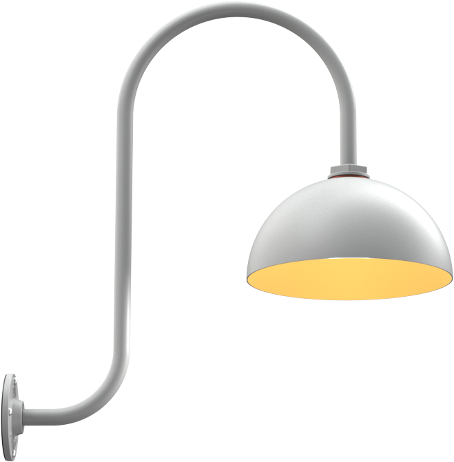 Modern Gray | Brass | upward-sloping