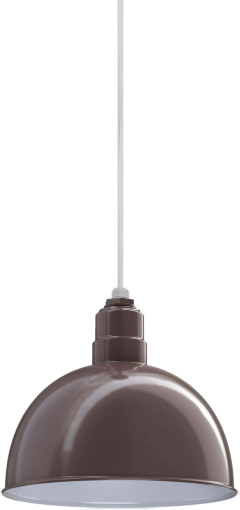 Rose Bowl Color Dark Bronze Interior Color White with a 4 ft White Cord