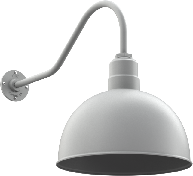 Hollywood Bowl Color Modern Gray Interior Color Modern Gray with a 23" Gooseneck