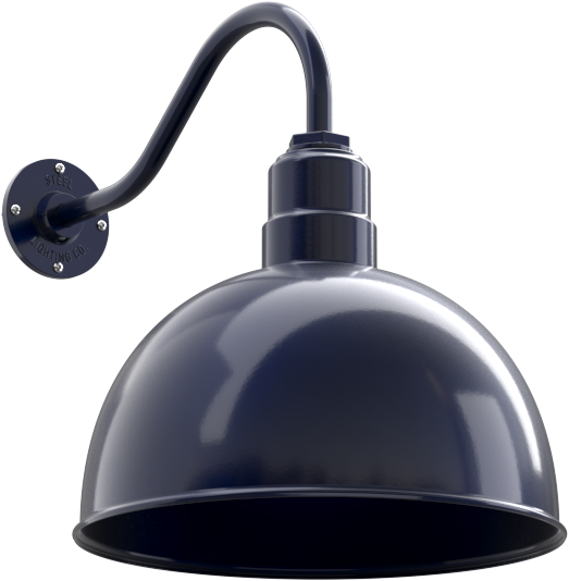 Hollywood Bowl Color Navy Blue Interior Color Navy Blue with a 16" Gooseneck