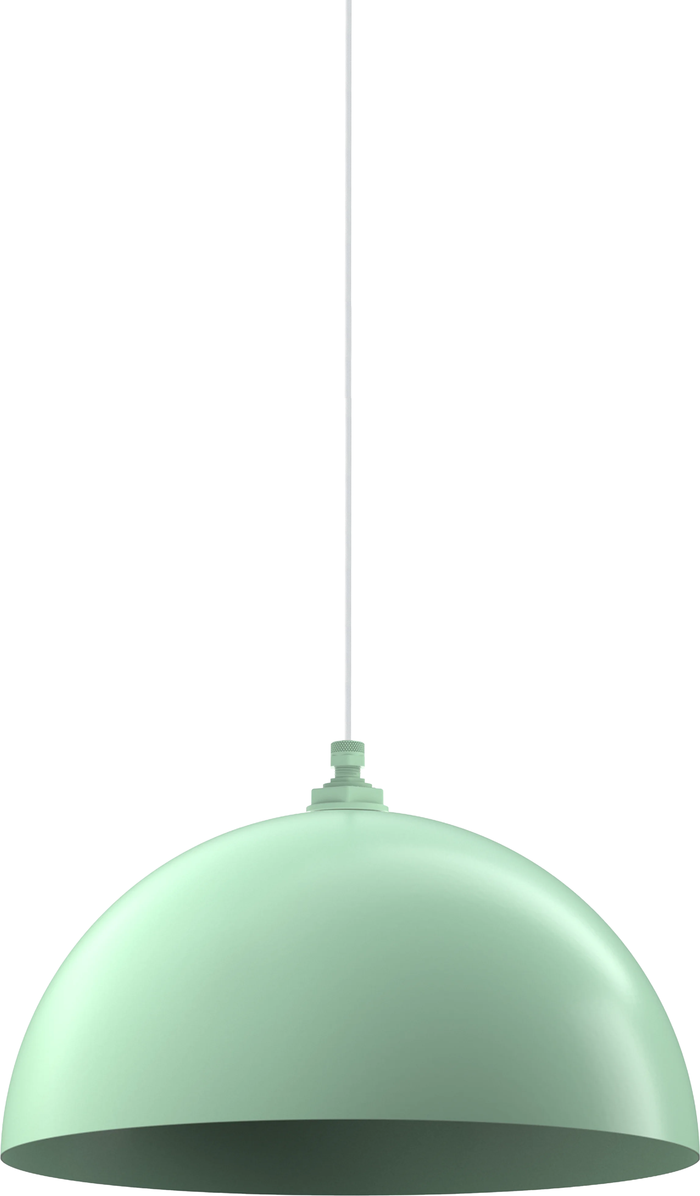 Melrose Color Mint Green Interior Color Mint Green with a 4 ft White Cloth Cord