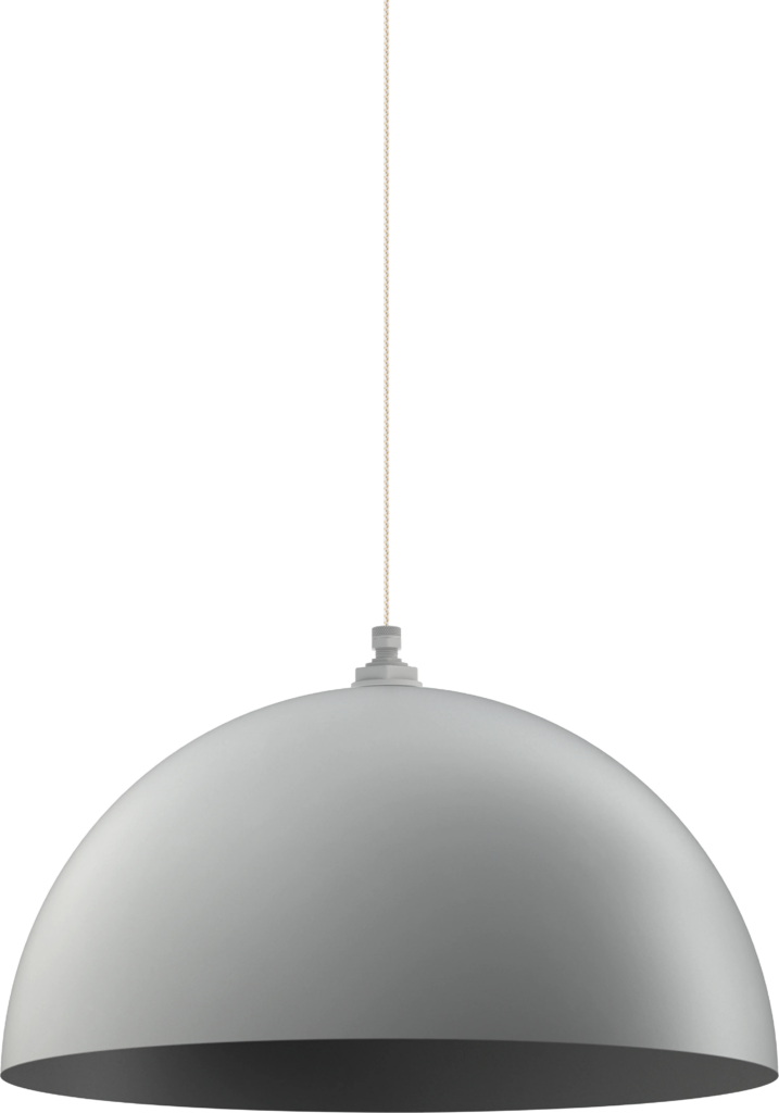 Westwood Color Modern Gray Interior Color Modern Gray with a 4 ft White Gold Cloth Cord