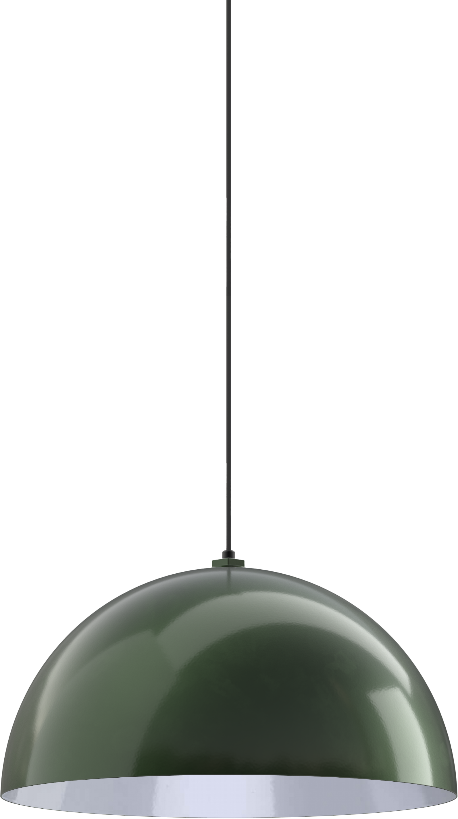 Westwood Color Hunter Green Interior Color White with a 4 ft Black Cord