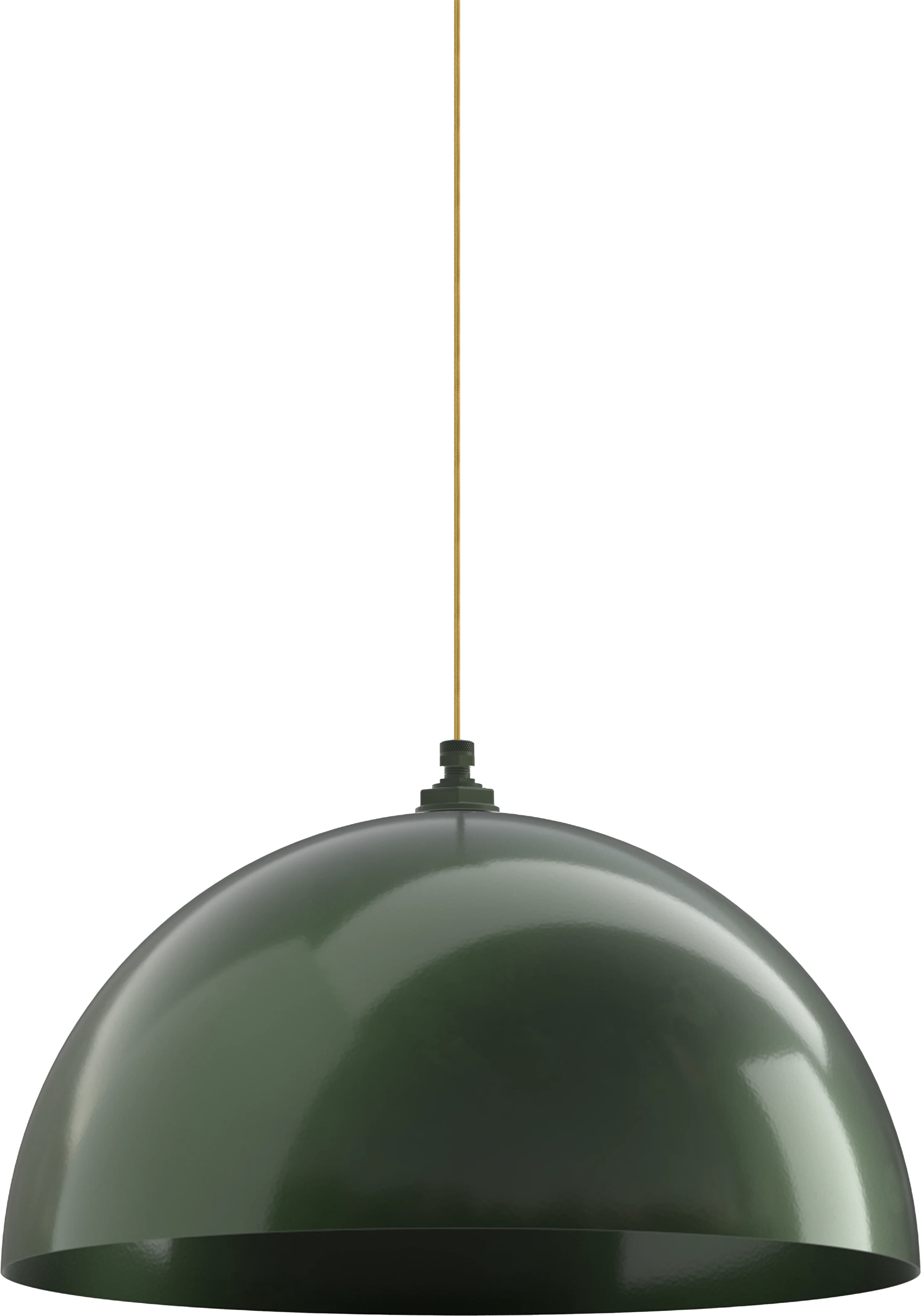 Westwood Color Hunter Green Interior Color Hunter Green with a 4 ft Gold Cloth Cord