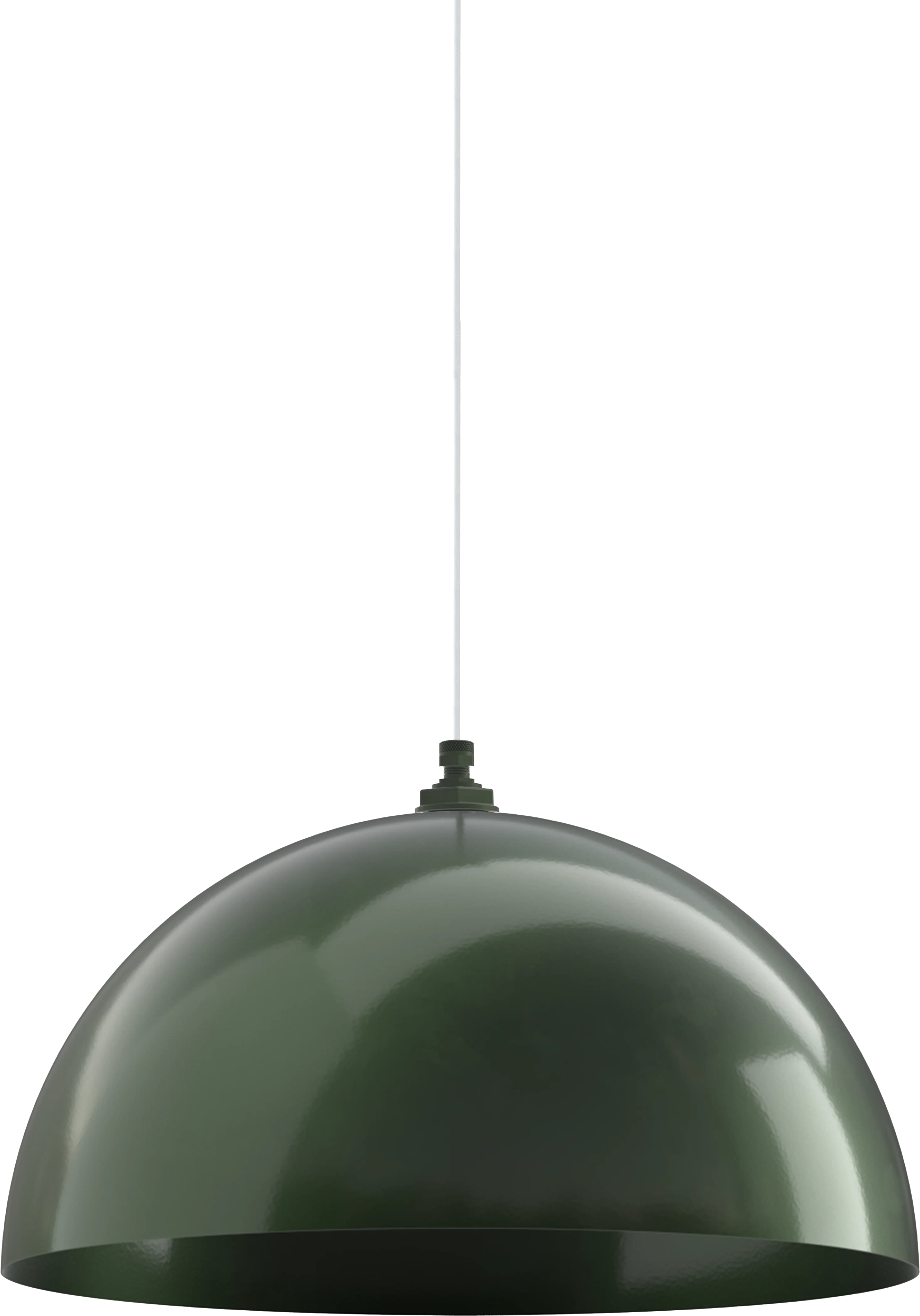 Westwood Color Hunter Green Interior Color Hunter Green with a 4 ft White Cloth Cord