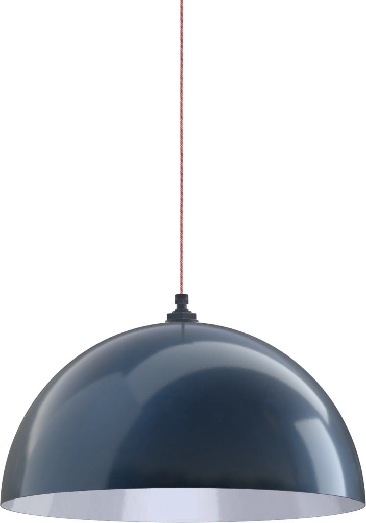 Westwood Color Gray Blue Interior Color White with a 4 ft Sprinkles Cloth Cord