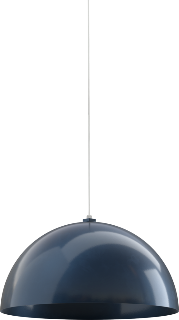 Westwood Color Gray Blue Interior Color Gray Blue with a 4 ft White Cord